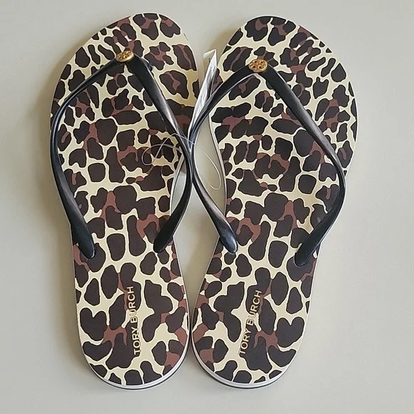 NEW TORY BURCH CHELSEA FLIP FLOPS SIZE 9 - Picture 14 of 15